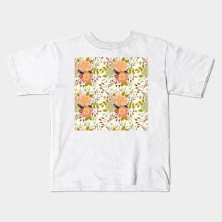 Elegant seamless pattern with flowers Kids T-Shirt